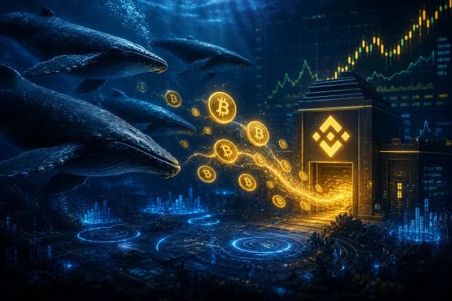 Whales Moved 3,200 Bitcoin To Binance, What History Says Next