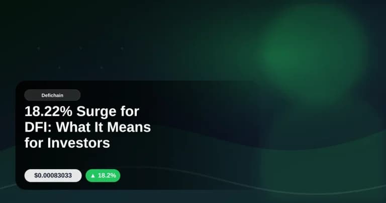 18.22% Surge for DFI: What It Means for Investors