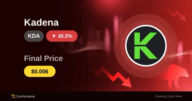 KDA Price Plummets 45.5%: Market Shockwaves Hit Hard