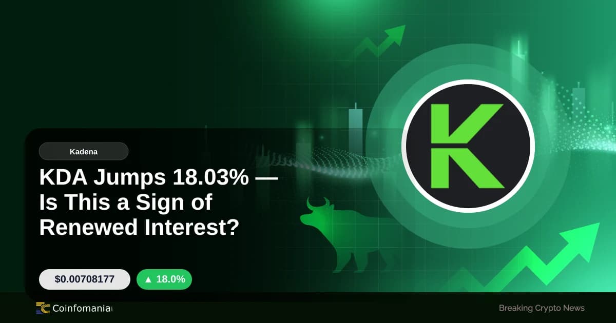 KDA Jumps 18.03% — Is This a Sign of Renewed Interest?