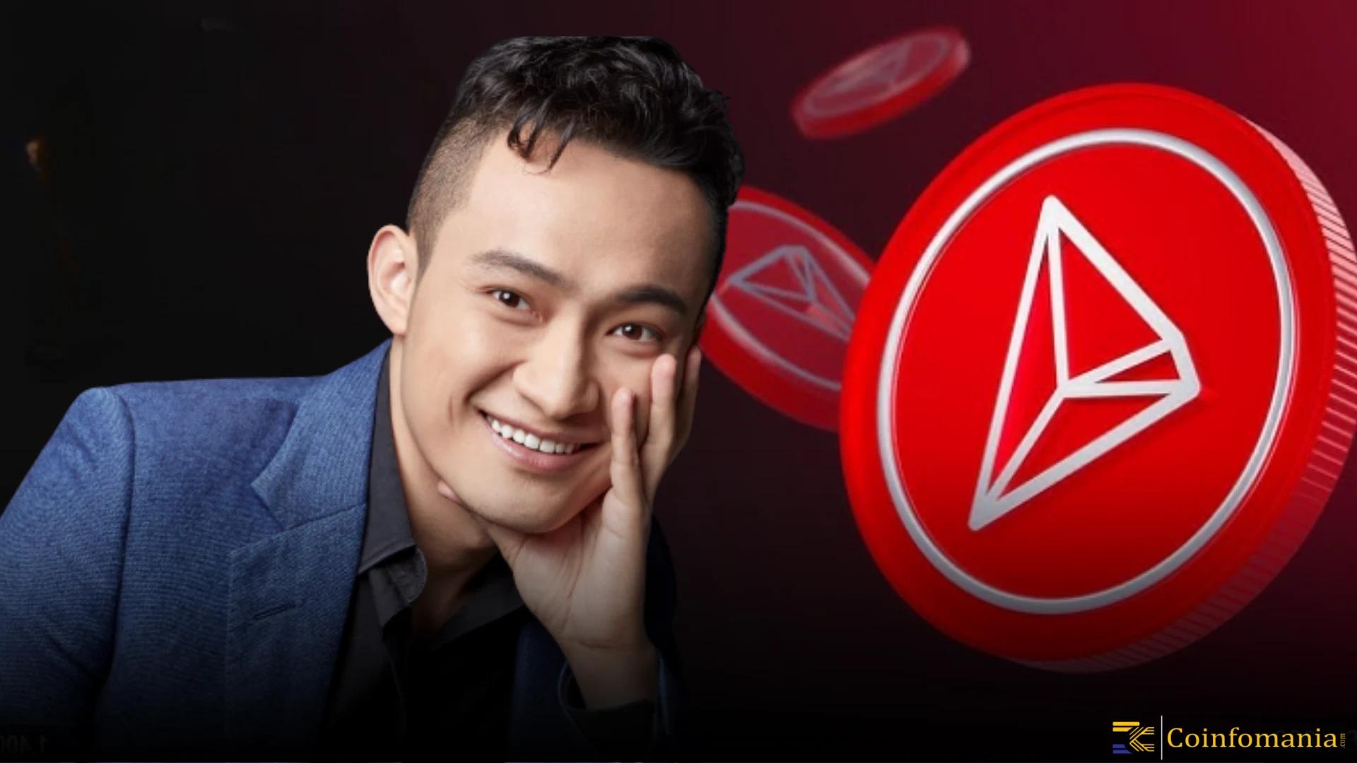 TRON CEO Justin Sun Highlights Network’s Continued Rise as May Protocol Revenue Hits Record $343M Without Major Promotions